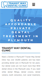 Mobile Screenshot of plymouthdentalclinic.co.uk